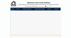 Desktop Screenshot of creditcoalition.org